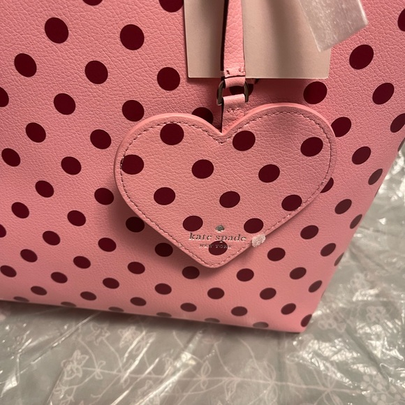 Kate Spade Arch Love Birds Small Reversible Tote Leather Multi, New Sealed, $299 - Picture 5 of 12